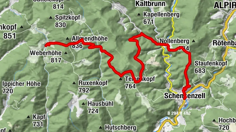 Kinzigtalsteig Etappe 4: Schenkenzell nach St. Roman