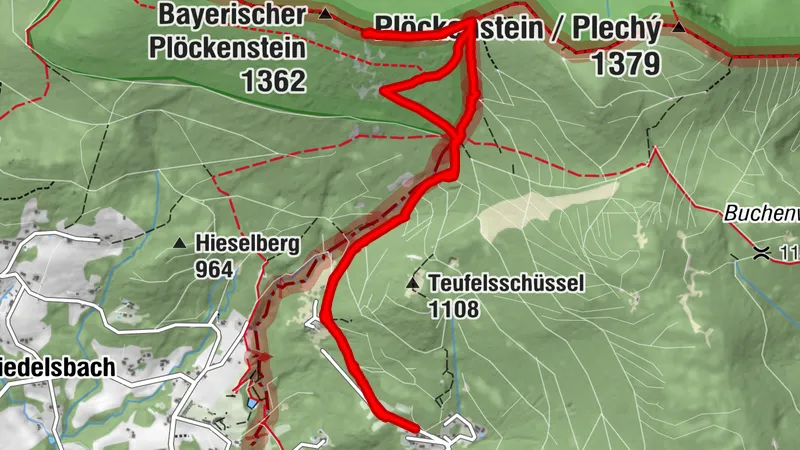 Bayerischer Plöckenstein / Böhmerwald 🌅