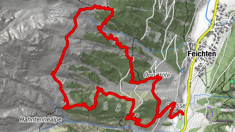 Mahdegg Runde im Kaunertal