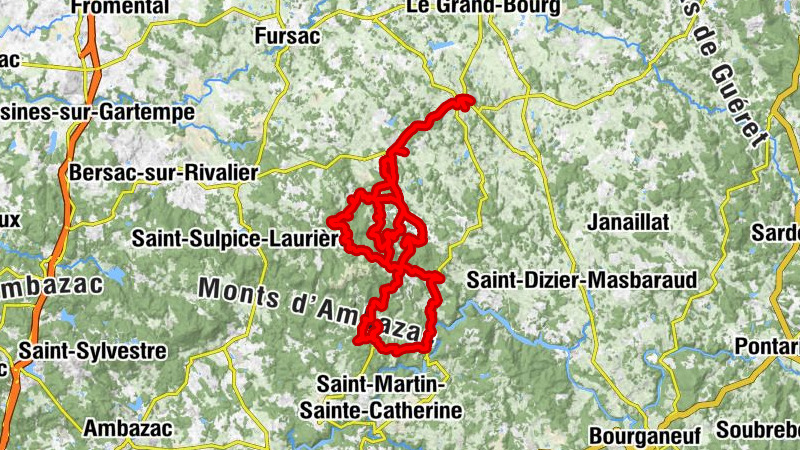 Alle Straßen führen nach Saint-Goussaud