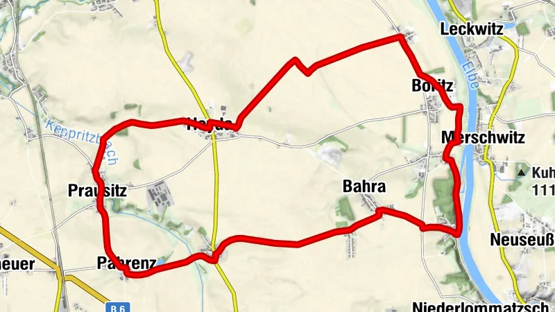 Hirschsteiner Mühlenradweg