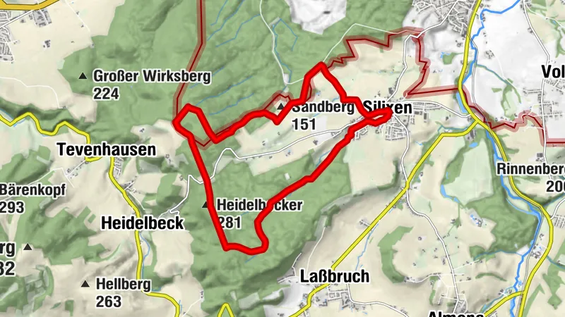 Wilddiebsroute - Große Rundtour