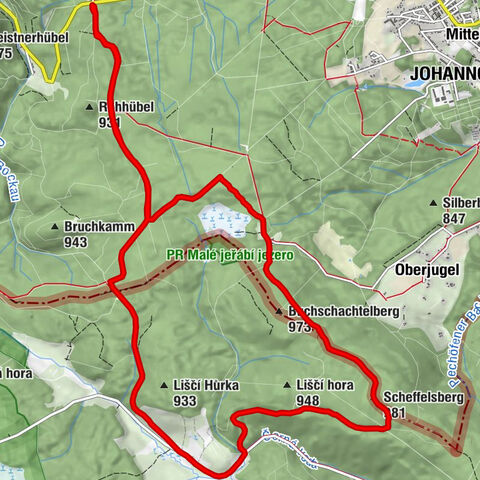 Sauschwemme-Henneberg-Jeleni-Sauschwemme Johanngeorgenstadt, Deutschland