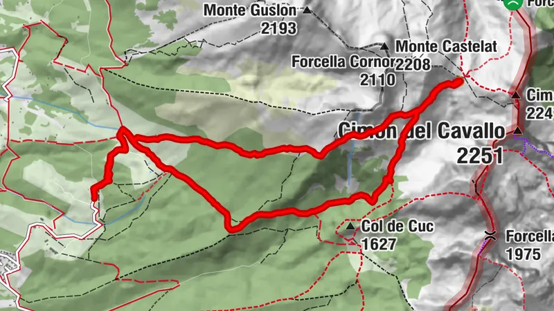 Rifugio semenza - Wikiloc