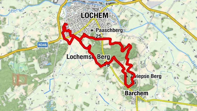 Woonerf-Gageldijk- Belverdere- Zandkuil- Witte Wievenkoele- Oude Enk- Veengoot- Woonerf