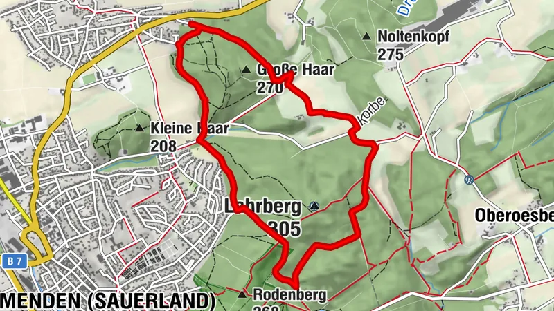 Menden (Sauerland) - Große Haar
