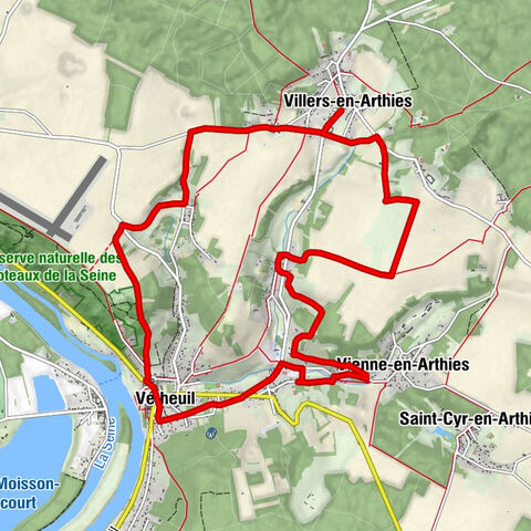 Circuit la Vallée du Roi : Villers en Arthies