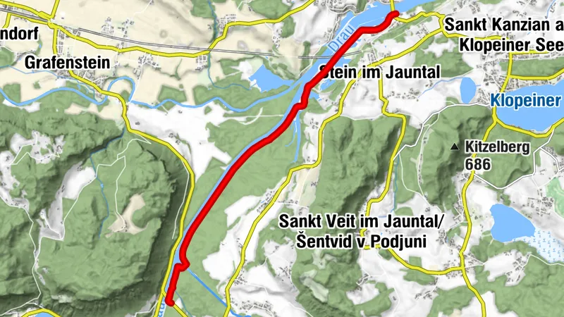 Brücken Galizien  nach St. Kanuian und retour