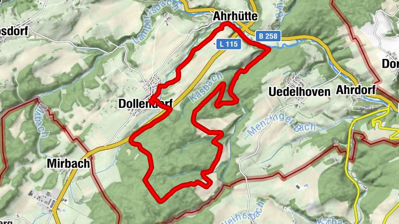Dollendorfer Eifelschleife „Stille im Nuchenwald“