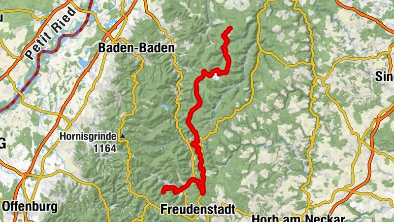 Gravel-Packing Schwarzwald: 1 Moor, 2 Karseen & 1 Gipfel  Etappe 2