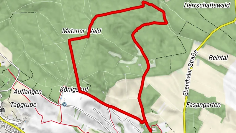 R&B: Prottes, Matzener Wald, Öl- & Gaslehrpfad, NÖ