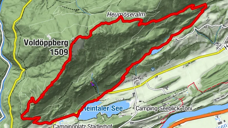 Seen & Gipfel Trail – Reintalersee, Voldöpper Spitze & Krummsee 13K