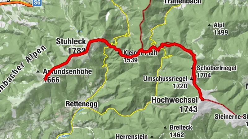 alpannonia Etappe 2 Pretul - Hochwechsel