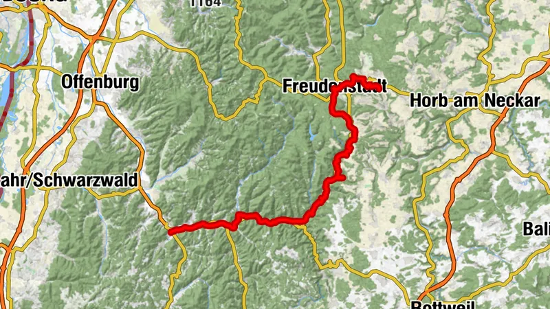 Dornstetten - Haslach (Deutsche Fachwerkstraße)
