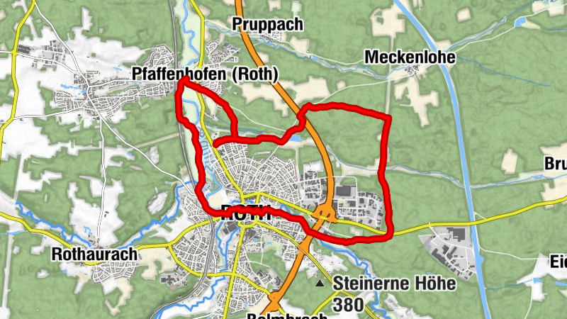 Rundweg um Roth