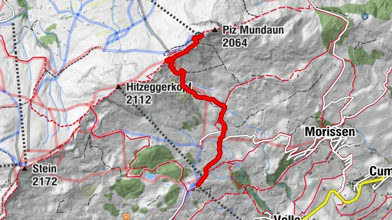 Piz Mundaun - Triel
