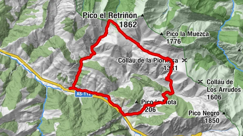 Felechosa, abwechslungsreiche Runde