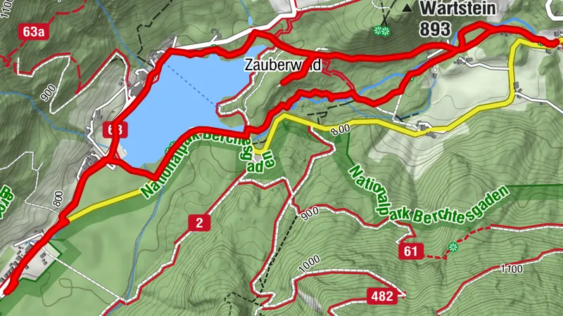Ramsau (BGL) // kleine Wanderung durch den Zauberwald und Hintersee
