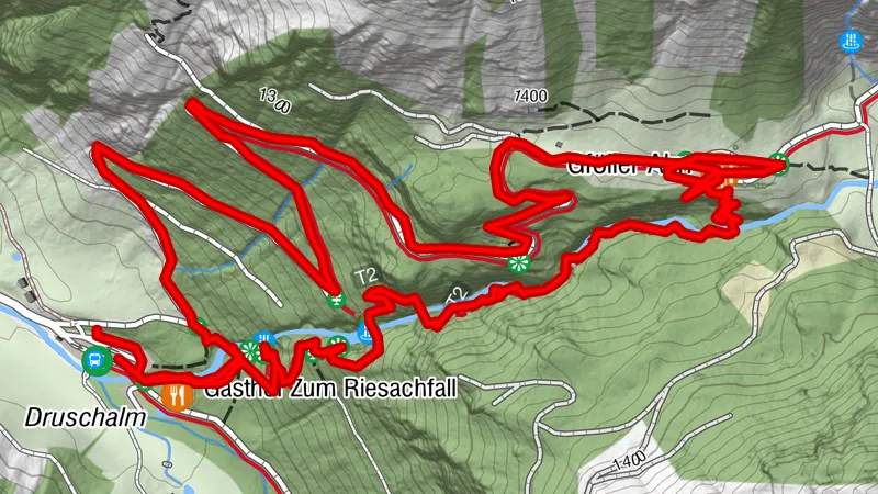 Gfölleralm - Riesachfälle - Riesachsee