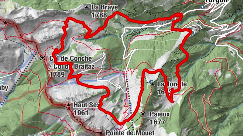 Sentier des alpages de Vionnaz