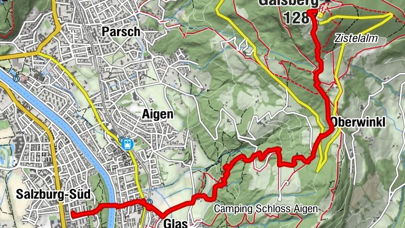 Herrnau - Gaisberg