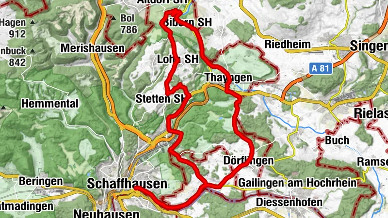 Rennvelo-Rundtour Reiat