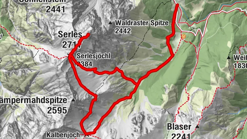 Tirol, Martei Auf die Serles