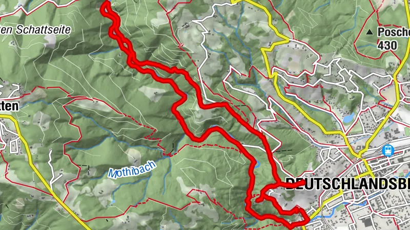 Lasnitztal Rundweg Deutschlandsberg, Steiermark/Österreich