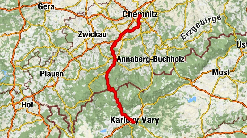 Unterwegs auf der Karlsroute