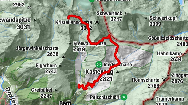 Osttiroler Adlerweg-Etappe 09: Stüdlhütte – Lucknerhaus