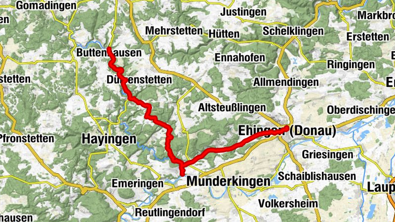 Lautertal, Donau, Ehningen