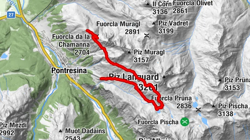 Segantini lej languard alp languard