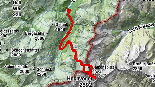 Hochvogel 2592 m
