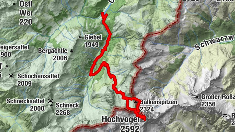 Hochvogel 2592 m