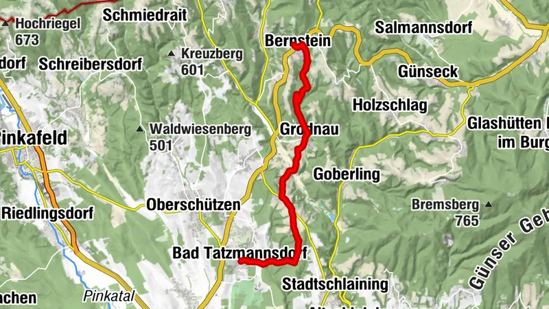 NEU: alpannonia Etappe 5: Bad Tatzmannsdorf nach Bernstein