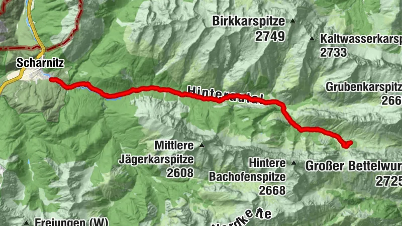 MTB: Scharnitz-Kastenalm-Hallerangerhaus