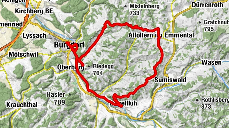 Emmentaler Käseroute - 1-Tages-E-Bike-Tour