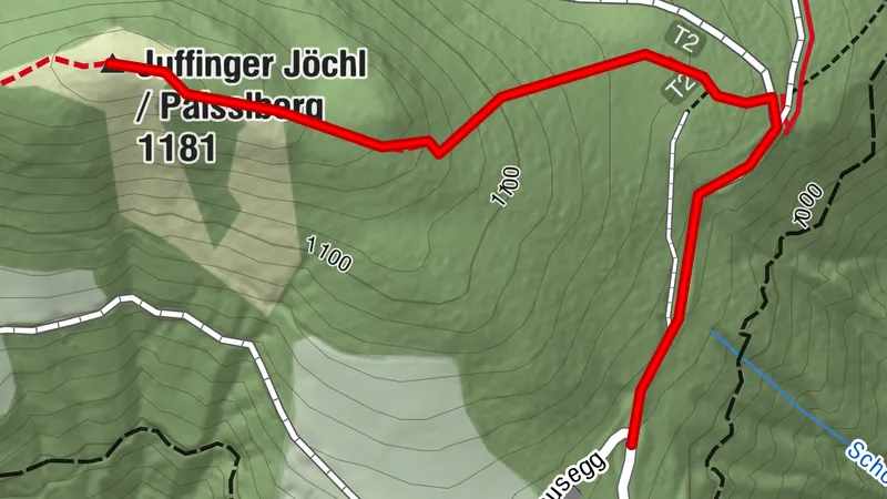 Paisslberg (kurze Tour)