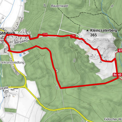 Rundweg (9) Kohfidisch - Csaterberg - Wandern in der Weinidylle