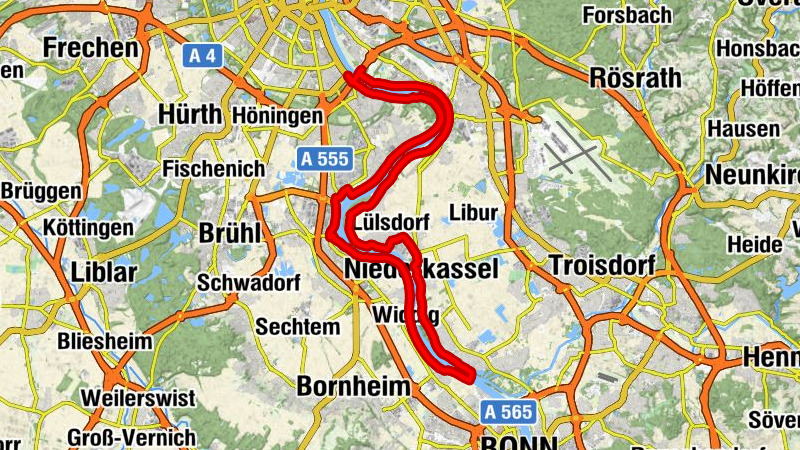 Beiderseits des Rheins Mondorf - Rodenkirchen