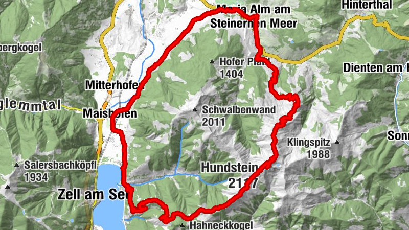 MTB Tour - Hundstein Runde (Tour 5)