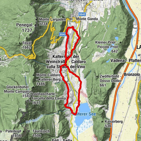 wein.weg durch Kaltern