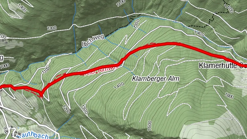 Alter Almweg-Trail | nock/bike Trail T1