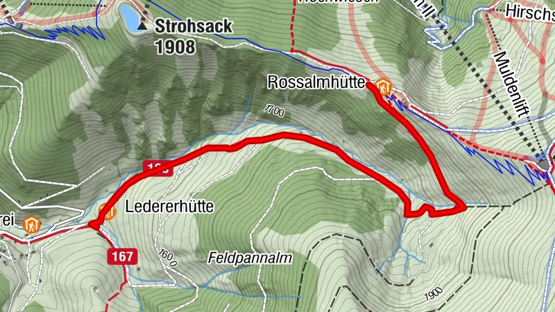 Rossalmhüttentrail | nock/bike Trail T8