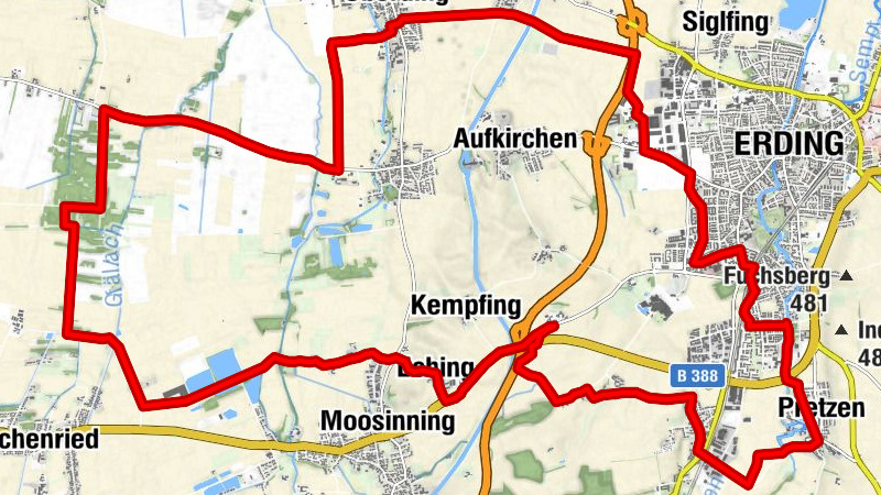 Von Erding ins Notzingermoos