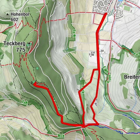 Sattelbogen und gelber Fels