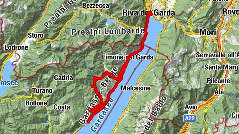Limone - Tignale - Tremosine