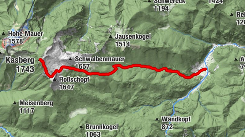Wanderung auf den Kasberg über Steyrerhütte