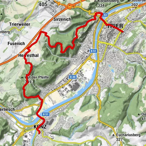 Moselsteig Etappe 04: Konz – Trier