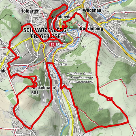 Panoramaweg Schwarzenberg